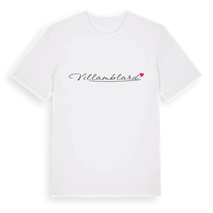 Villamblard hjärta t-shirt – ekologisk bomull t-shirt från Pinshirt
