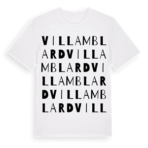 Villamblard ordlek t-shirt – ekologisk bomull t-shirt från Pinshirt
