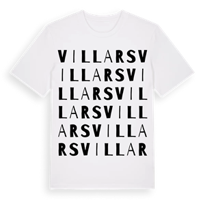Villars ordlek t-shirt – ekologisk bomull t-shirt från Pinshirt