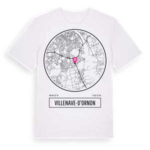 Villenave-d'Ornon t-shirt – ekologisk bomull t-shirt från Pinshirt