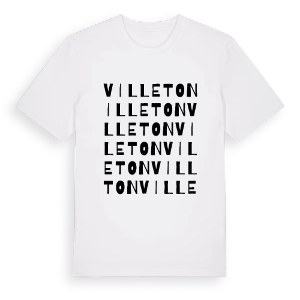 Villeton ordlek t-shirt – ekologisk bomull t-shirt från Pinshirt