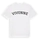 Vivonne böjd t-shirt