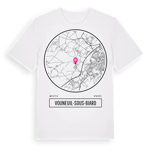 Vouneuil-sous-Biard t-shirt – ekologisk bomull t-shirt från Pinshirt