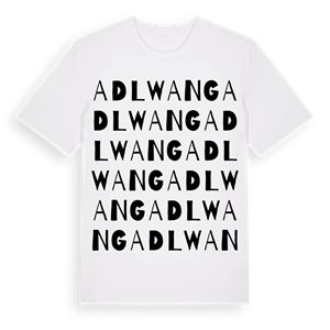 Adlwang ordlek t-shirt – ekologisk bomull t-shirt från Pinshirt
