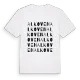 Alkoven ordlek t-shirt