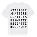 Attersee am Attersee ordlek t-shirt