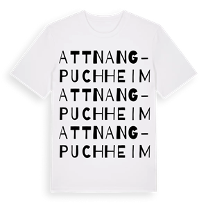 Attnang-Puchheim ordlek t-shirt – ekologisk bomull t-shirt från Pinshirt
