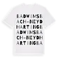 Bad Wimsbach-Neydharting ordlek t-shirt