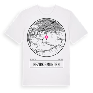Bezirk Gmunden t-shirt – ekologisk bomull t-shirt från Pinshirt