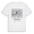 Bezirk Linz-Land karta t-shirt