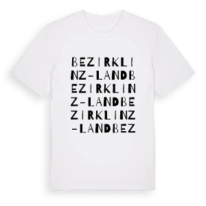 Bezirk Linz-Land ordlek t-shirt – ekologisk bomull t-shirt från Pinshirt
