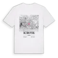 Bezirk Perg karta t-shirt
