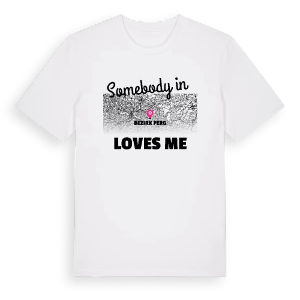 Någon i Bezirk Perg älskar mig t-shirt – ekologisk bomull t-shirt från Pinshirt