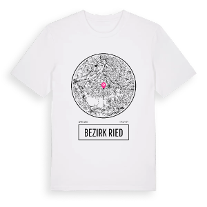 Bezirk Ried t-shirt – ekologisk bomull t-shirt från Pinshirt