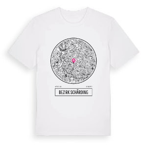 Bezirk Schärding t-shirt – ekologisk bomull t-shirt från Pinshirt