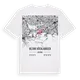 Bezirk Vöcklabruck karta t-shirt