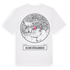 Bezirk Vöcklabruck t-shirt – ekologisk bomull t-shirt från Pinshirt