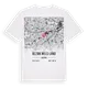 Bezirk Wels-Land karta t-shirt