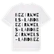 Bezirk Wels-Land ordlek t-shirt