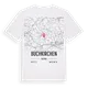 Buchkirchen karta t-shirt