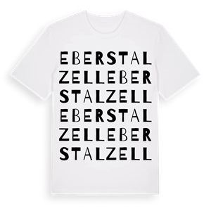 Eberstalzell ordlek t-shirt – ekologisk bomull t-shirt från Pinshirt