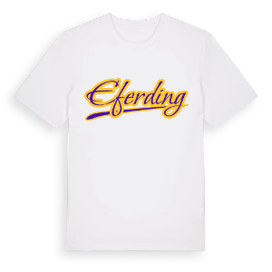 Eferding baseball t-shirt – ekologisk bomull t-shirt från Pinshirt