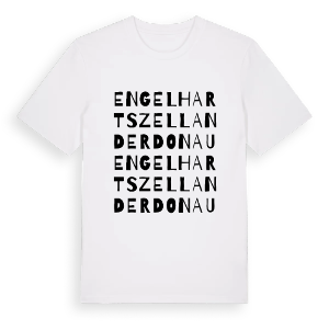 Engelhartszell an der Donau ordlek t-shirt – ekologisk bomull t-shirt från PinShirt