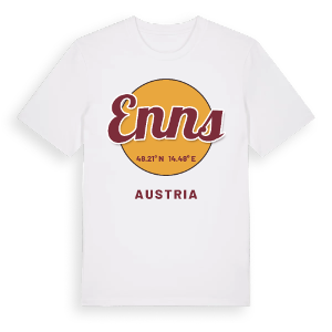 Enns cirkel t-shirt – ekologisk bomull t-shirt från Pinshirt