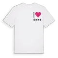 Jag älskar Enns t-shirt litet tryck