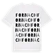 Fornach ordlek t-shirt