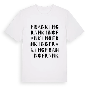 Franking ordlek t-shirt – ekologisk bomull t-shirt från Pinshirt