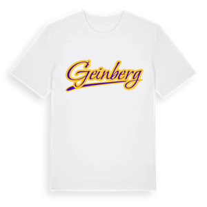 Geinberg baseball t-shirt – ekologisk bomull t-shirt från Pinshirt