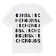 Gunskirchen ordlek t-shirt