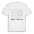 Hartkirchen karta t-shirt