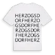 Herzogsdorf ordlek t-shirt