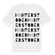 Hinterstoder ordlek t-shirt
