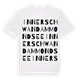 Innerschwand am Mondsee ordlek t-shirt