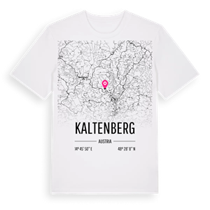 Kaltenberg karta t-shirt – ekologisk bomull t-shirt från Pinshirt