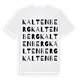 Kaltenberg ordlek t-shirt