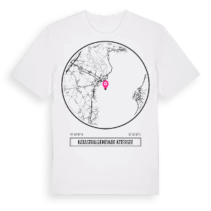 Katastralgemeinde Attersee t-shirt – ekologisk bomull t-shirt från Pinshirt