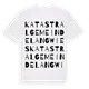 Katastralgemeinde Langwies ordlek t-shirt