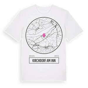 Kirchdorf am Inn t-shirt – ekologisk bomull t-shirt från Pinshirt
