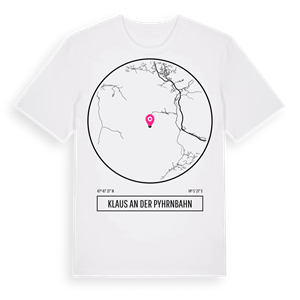Klaus an der Pyhrnbahn t-shirt – ekologisk bomull t-shirt från Pinshirt