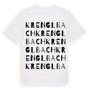 Krenglbach ordlek t-shirt – ekologisk bomull t-shirt från Pinshirt