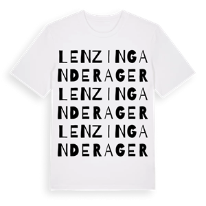 Lenzing an der Ager ordlek t-shirt – ekologisk bomull t-shirt från Pinshirt