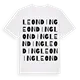 Leonding ordlek t-shirt