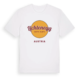Lichtenegg cirkel t-shirt – ekologisk bomull t-shirt från Pinshirt