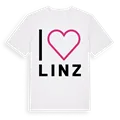 Jag älskar Linz t-shirt stort tryck
