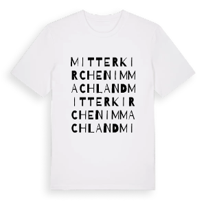 Mitterkirchen im Machland ordlek t-shirt – ekologisk bomull t-shirt från Pinshirt