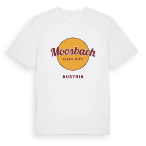 Moosbach cirkel t-shirt – ekologisk bomull t-shirt från Pinshirt
